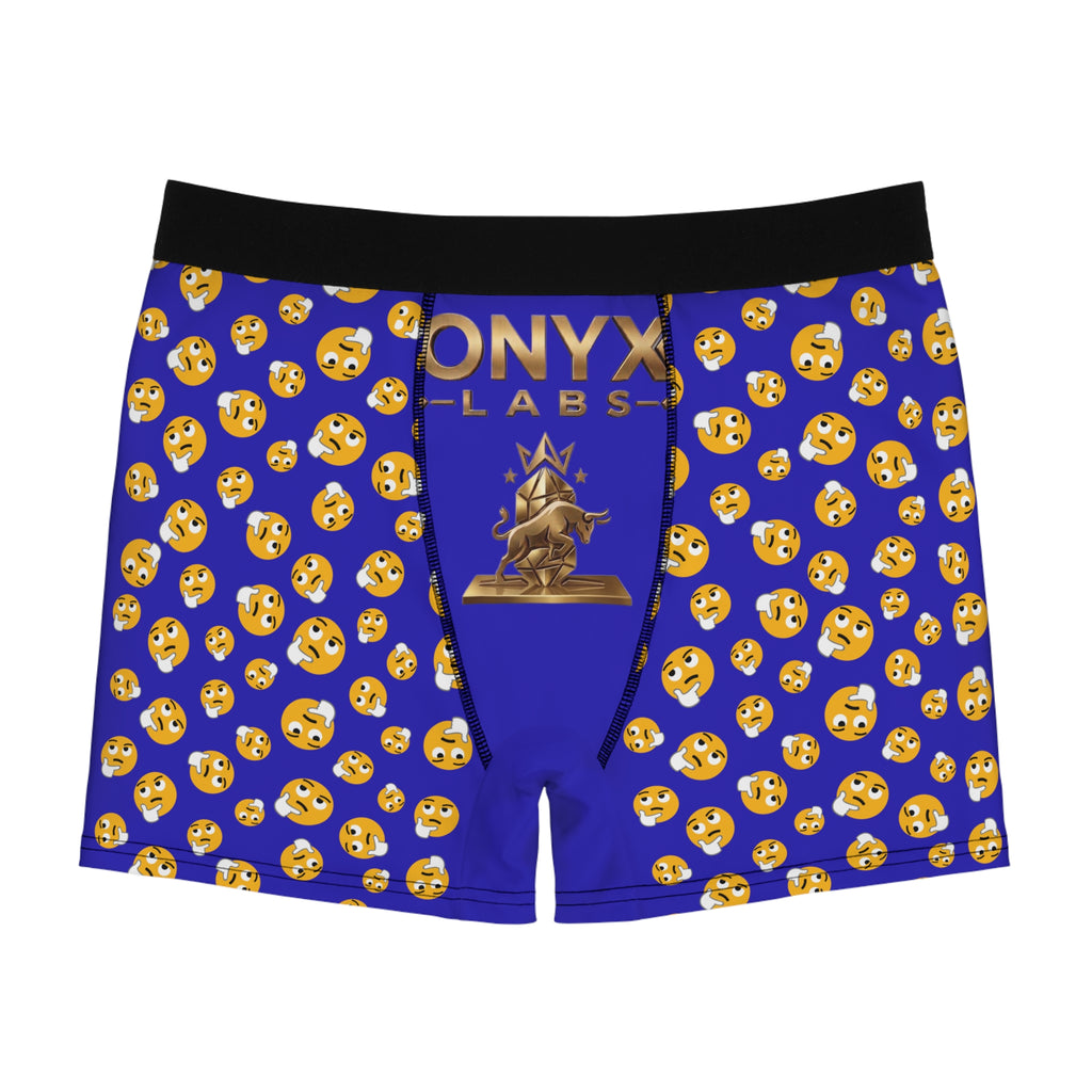 Onyx Fitness Emoji Boxer Briefs — Men’s Athletic Underwear