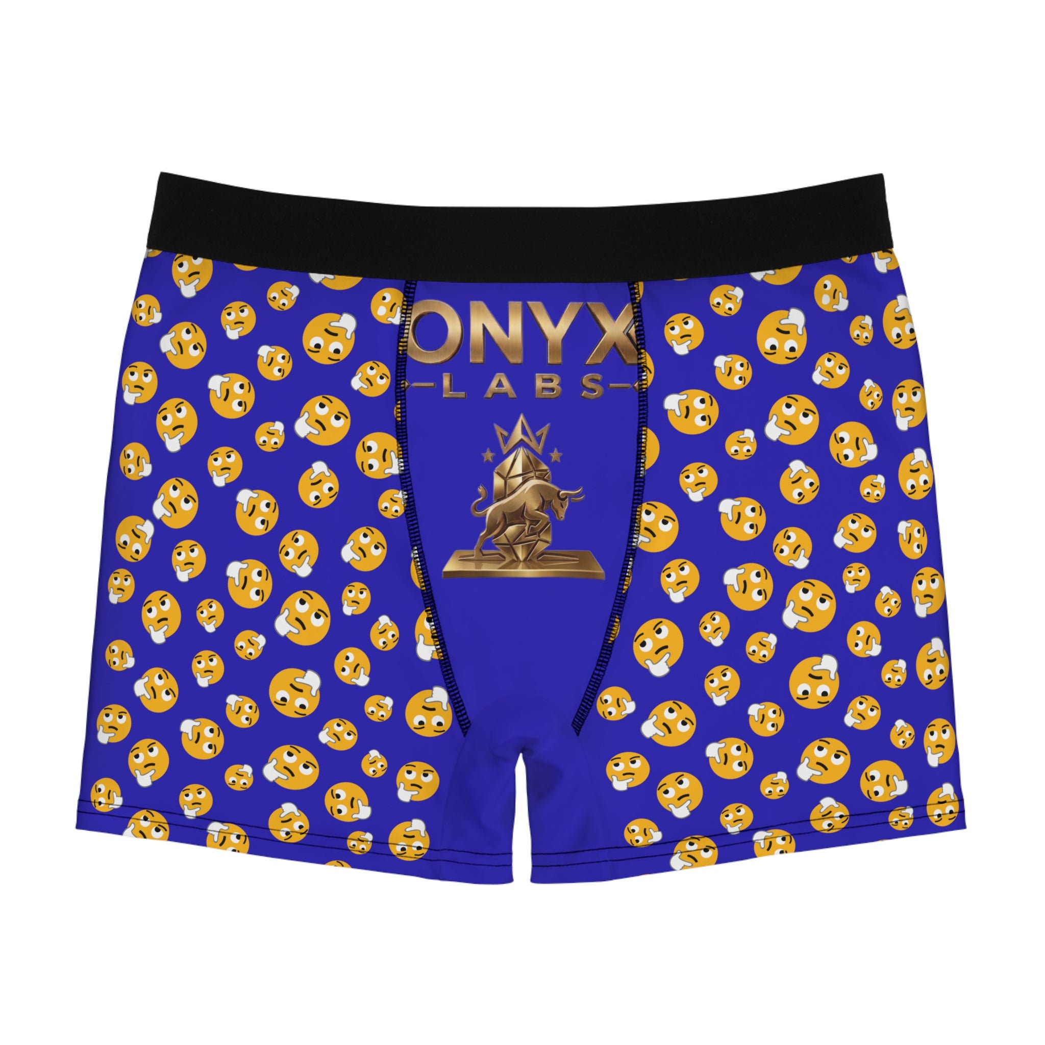 Onyx Fitness Emoji Boxer Briefs — Men’s Athletic Underwear
