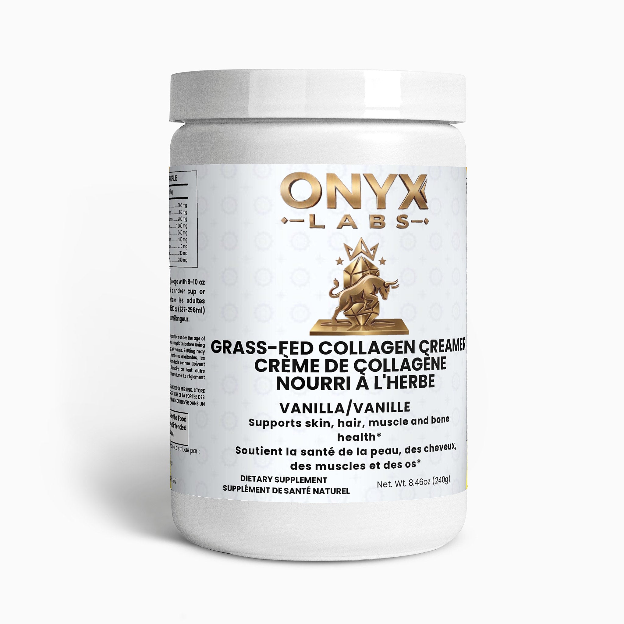 Grass-Fed Collagen Creamer (Vanilla)