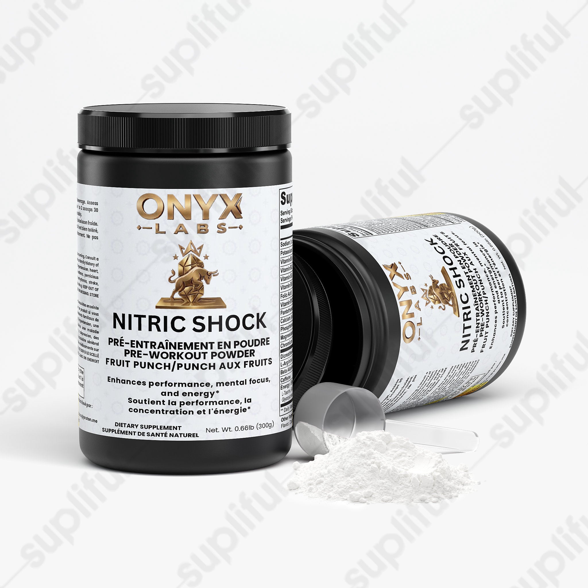 Nitric Shock Pre-Workout Powder (Fruit Punch)