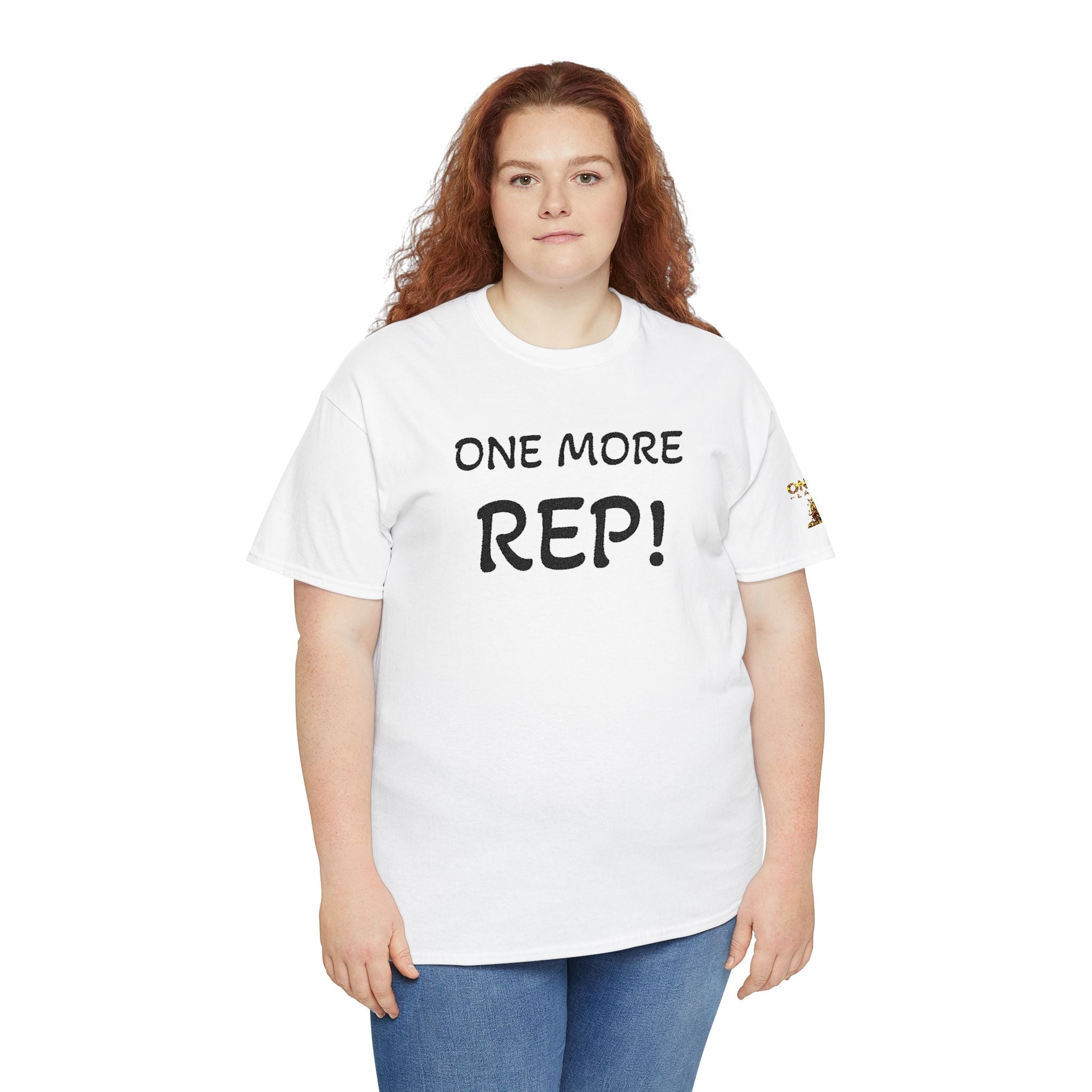One more rep!  — Gym Shirt for Athletes & Trainers