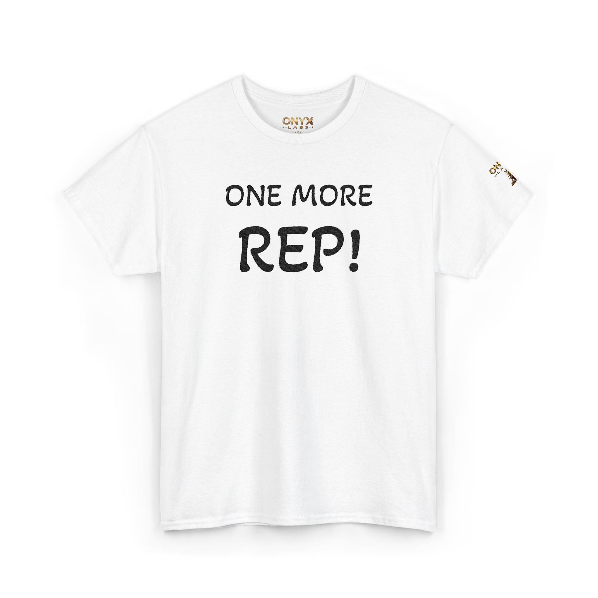 One more rep!  — Gym Shirt for Athletes & Trainers