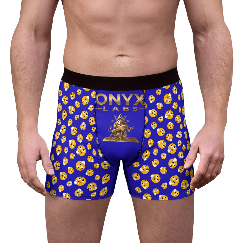 Onyx Fitness Emoji Boxer Briefs — Men’s Athletic Underwear